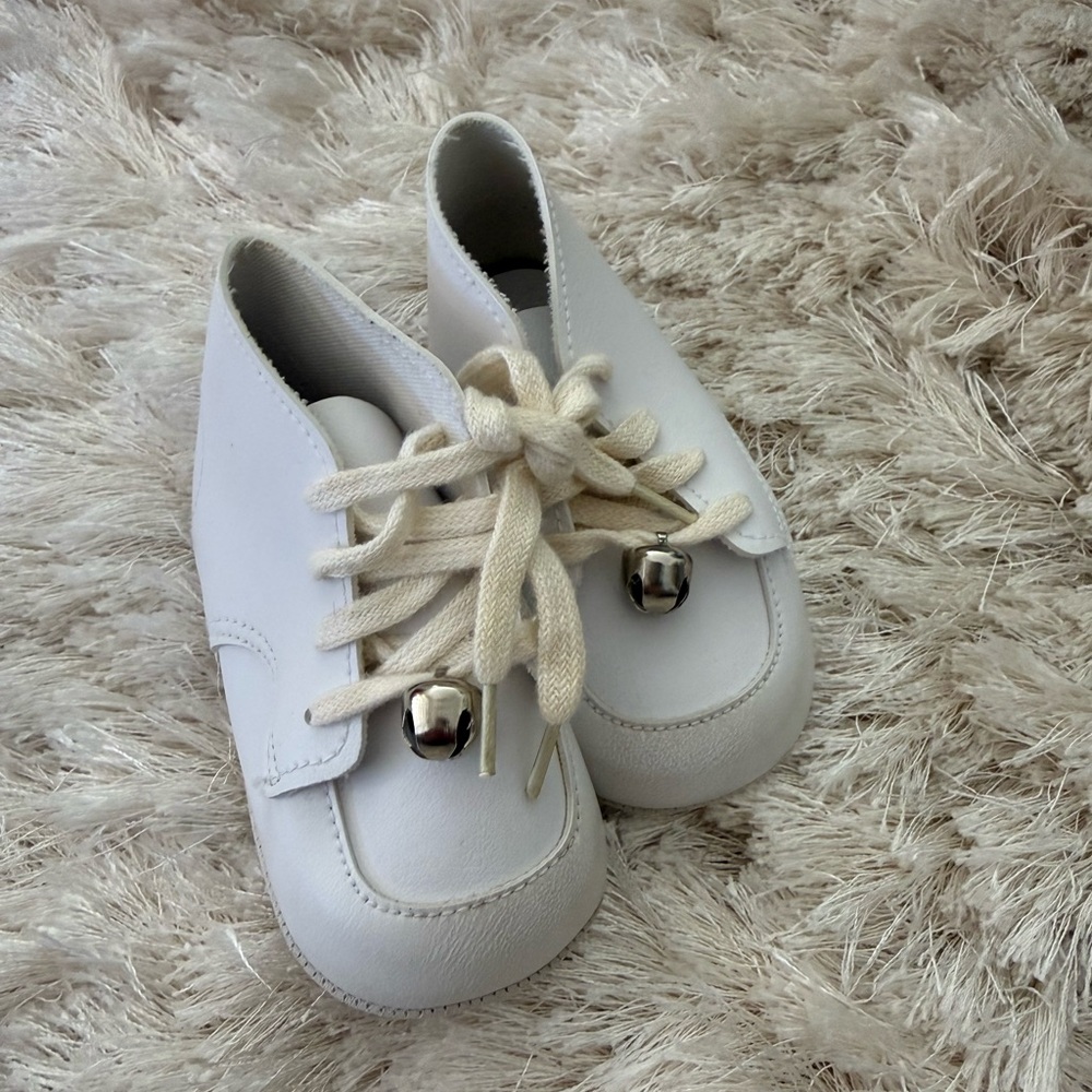 Classic White Kids Shoes